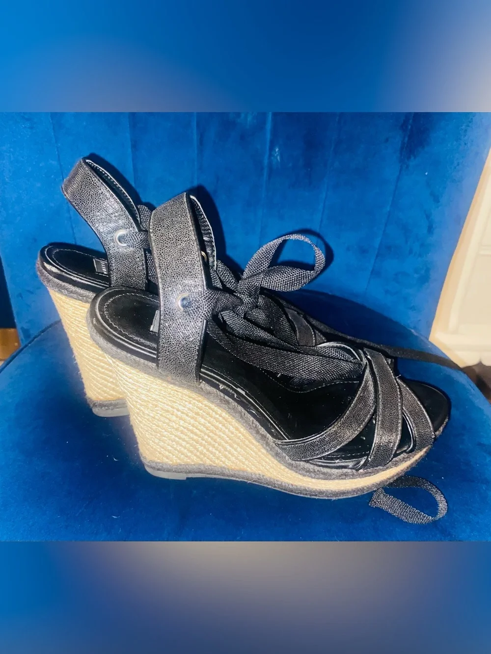 New White House Black Market Women’s Wedge Sandals